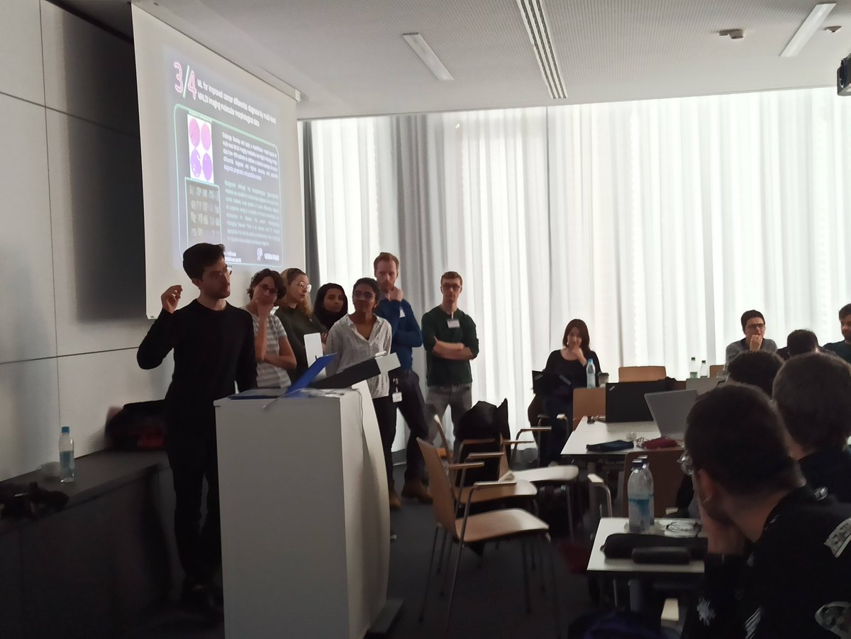 helmholtz_ai's tweet photo. and so was the audience - full house to see the outcomes of #HackingForHealth #DemoDay https://t.co/kMGrOxxGZo