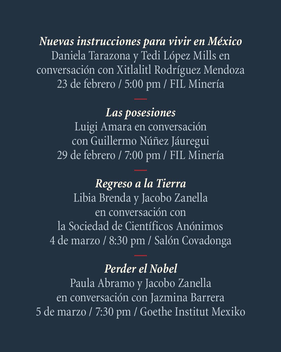 gristormenta's tweet photo. Tendremos varios eventos en la Ciudad de México en los próximos días. El primero es este domingo en la @FILMineria. Además, tendremos todos nuestros títulos en el stand de Gris Tormenta (stand 1417) y con nuestros amigos de @Almadia_Edit (stand 1000). https://t.co/YGiWPxZn1D