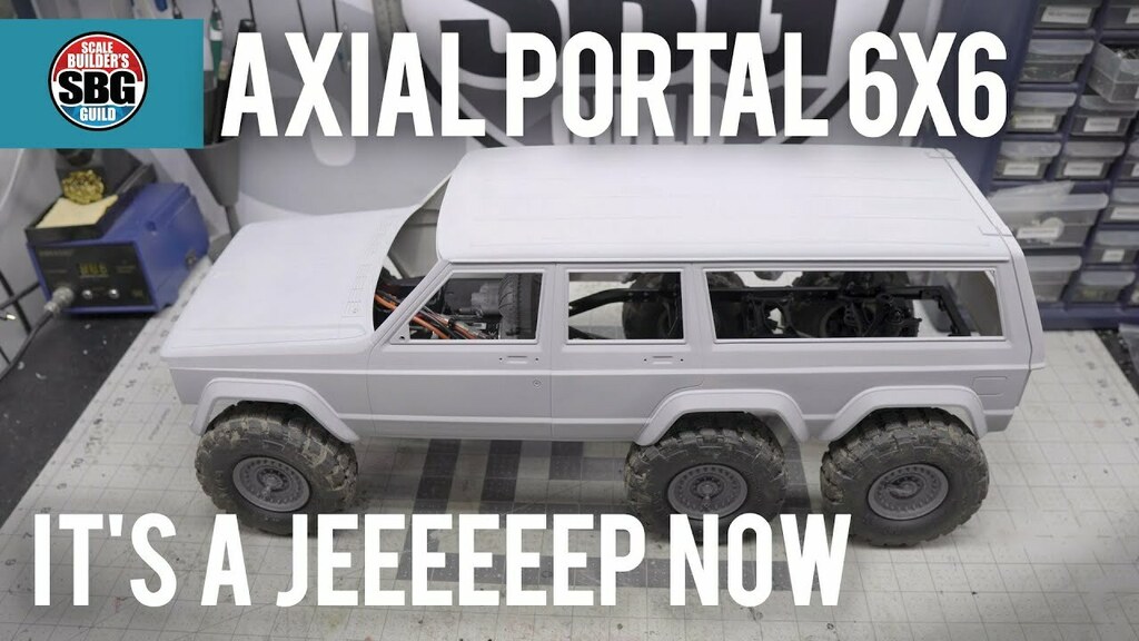 Liked on YouTube: Axial Portal Axle 6x6 Cherokee! Yes, that's a thing. youtu.be/5V3ZsOWpfog