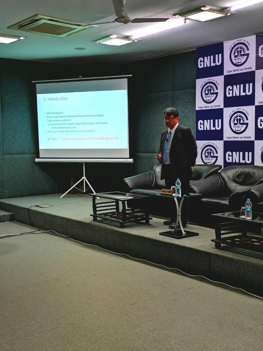GnluT's tweet photo. Pictures from the public lecture delivered by Prof. (Dr.) Kota Fukui on the topic "Scientific, Social and Legal Dimensions of Artificial Intelligence" on the 19th of February, 2020. https://t.co/4X7WDWOXkI