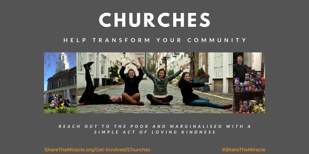 Involved in a Church? Here's a really simple idea that helps you come together in support of the poor and marginalised this Easter. #ShareTheMiracle #DesignedForKindness #Love #Easter #poor #marginalised #church #community bit.ly/37M2jxt