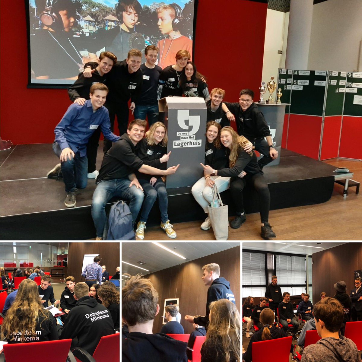 Ons Debatteam heeft zojuist de Utrechtse provinciale voorronde van <a href="/OWNHL/">Op weg naar het Lagerhuis</a> gewonnen!! 🏆 #trots Op naar de landelijke ronde op 19 maart!