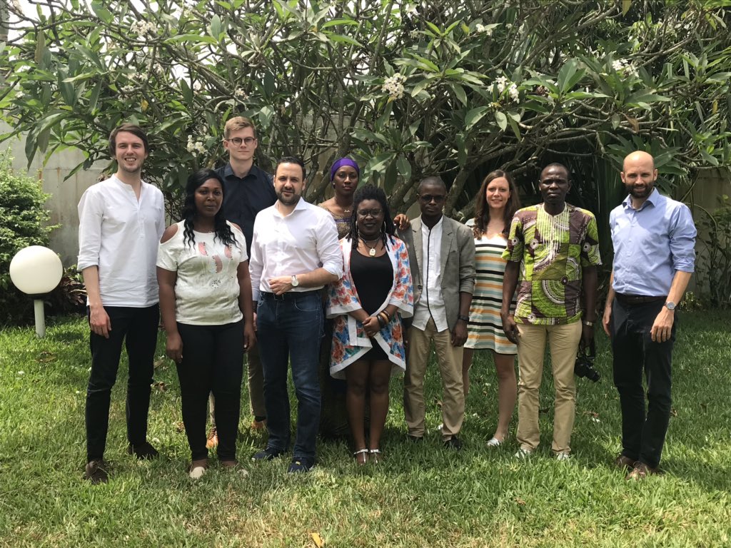 karnerflo's tweet photo. Merci aux collègues de @KASonline de Bruxelles et Berlin pour trois jours d’atelier de préparation très enrichissants par rapport à notre projet UE avec #RAIDH Ensemble nous travaillons pour des élections apaisées! @vonKirchmannEU @EU_Commission @eu_eeas @Kas_Abidjan #civ225 https://t.co/Ida2p54y3R