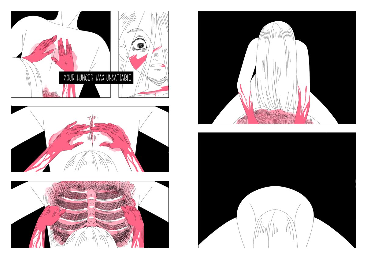 Most of my comics are kind of cutesy but I enjoy working in other genres too. 