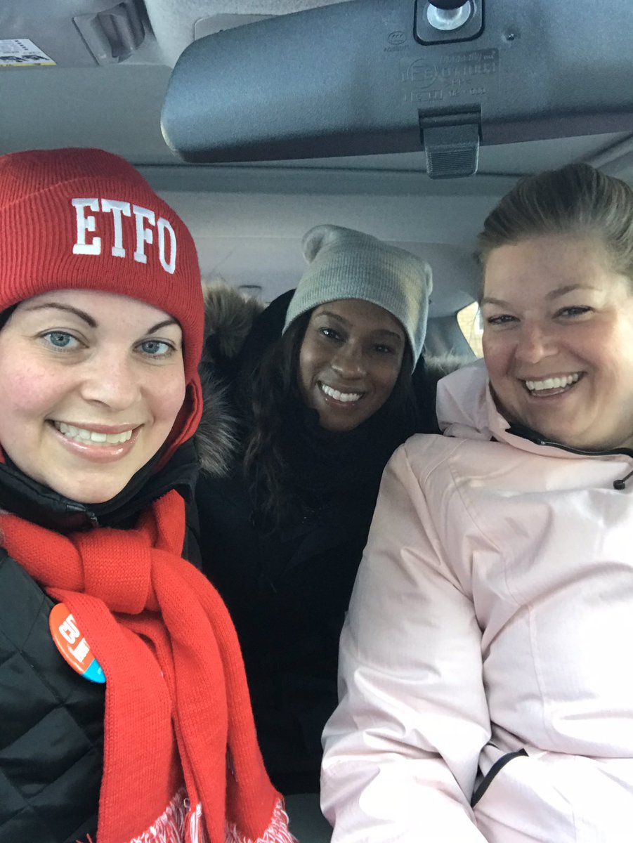 Carpooling our way to #STRIKE102030 ‼️ @ETFOPeel @VittaGreen @MrsBolton74