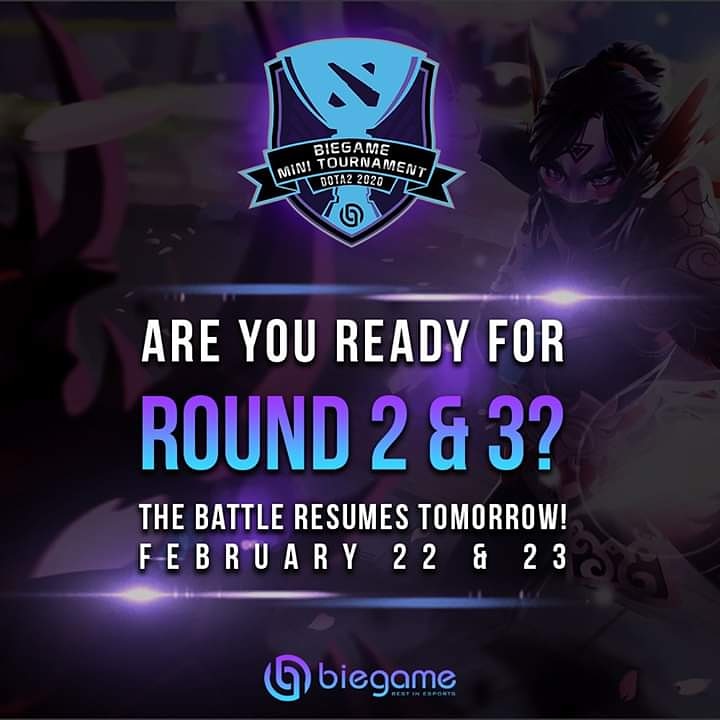 biegames's tweet photo. #BIEReady for the battle tomorrow!

GROUP A Round 2 and 3 Matches
Time: 1:00pm

PONJAPS VS PACIFIC PINK
JJJJK VS KENG TO HOY!!
MADESER VS TEAM DUMZVILLE
ALAYZZA PARTY VS URGE

Challonge live bracket can be seen on this link: https://t.co/N1vJMf3hS5 https://t.co/E9csAsU7aC