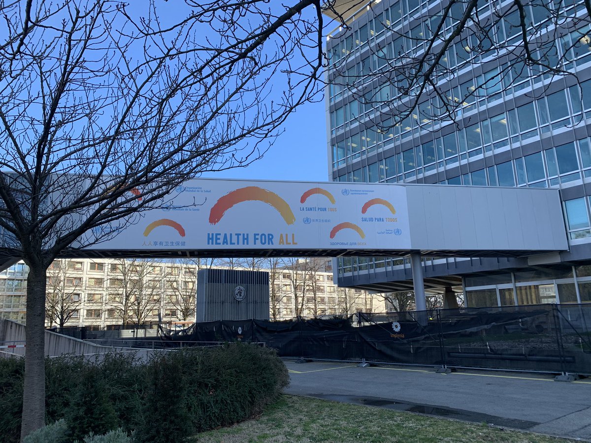 ekstokes's tweet photo. Great meeting here in Geneva @WHO with @GutenbrunnerChr &amp; @AlarcosC &amp; team discussing #Rehabilitation2030 &amp; #GlobalRehabilitationAlliance https://t.co/rWkssuy8Gn