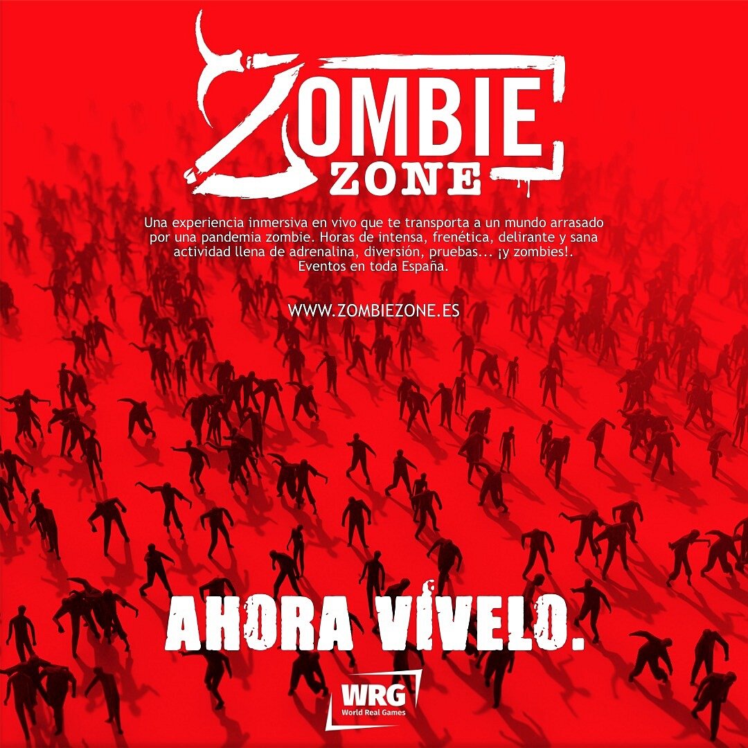 ZombieZone_WRG's tweet photo. Has visto las pelis, has jugado a los videojuegos, has flipado con los juegos de mesa... te queda experimentarlo en vivo :) Zombie Zone. #zombies #roleplay #evento https://t.co/8mPXgDKfx9