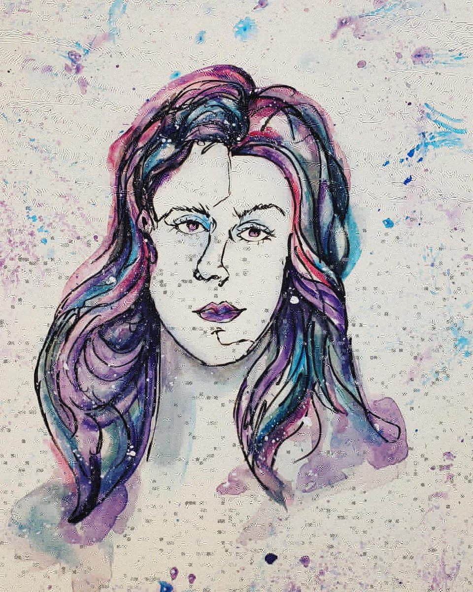 MrsStanleyArt's tweet photo. (PART 1) After practicing #blindcontour &amp; #modifiedcontour drawing, Drawing &amp; Painting students had to take their favorites &amp; turn them into fully finished/developed pieces of artwork. Open media/open interpretation. SUCH creative solutions. Love them! @northcolonieart #nccsart https://t.co/65HzQqGvvq