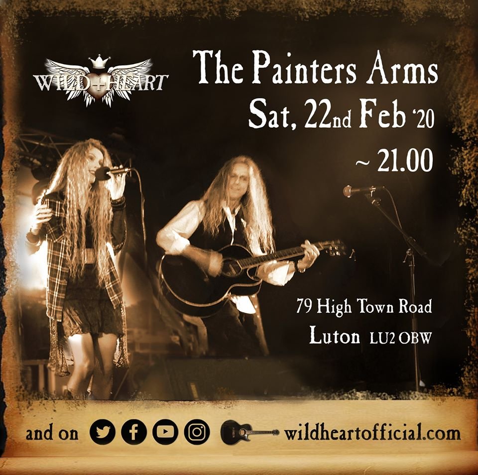 wildheart_duo's tweet photo. Tomorrow we'll return to ThePaintersArms #Luton :) Fab night last time! 😀🎶#rock #folkrock #altcountry shades of #blues &amp; indie ... !!! 🎶😀 #tourlife #singersongwriters #LU2 #StAlbans #HemelHempsted #Bedfordshire #livemusic #gig #lovemusic #weekend #friends #goodtimes https://t.co/rPOFxABfRc