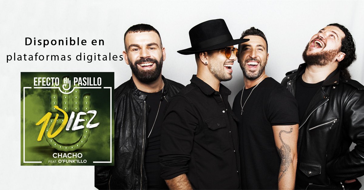 . <a href="/efectopasillo/">Efecto Pasillo</a> celebra este año su décimo aniversario recuperando 10 temas, actualizándolos y con grandes amigos + temas inéditos y una gira. #Chacho junto a <a href="/ofunkilloband/">ofunkillo oficial</a> es el primer lanzamiento. ¡Ya disponible! 
 ➡️ WarnerMusicSpain.lnk.to/EfectoPasillo-…