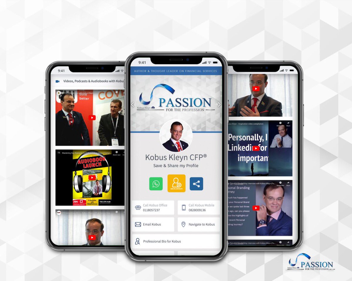 KleynKobus's tweet image. I could not be happier with my Rolls Royce #profileme ”App”.  The next level on personal branding for sure. Great podcast @francoisdtza and @PROpulsionCast and well-articulated Rizanne!