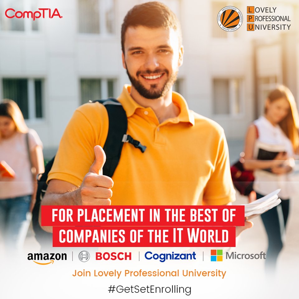 CompTIAIndia's tweet image. Get your dream job with  LPU University.

For more inquiries, visit here: lpu.in/engineering/

For information about the courses, visit here: lpu.in/programmes/eng…

For admissions, visit here: admission.lpu.in
#CompTIAIndia #LPU #Cybersecurity @lpuuniversity