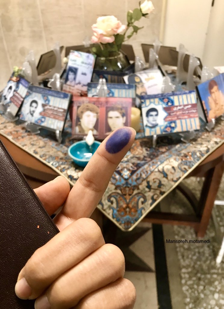 mansoreh11's tweet photo. @AlinejadMasih من هم با افتخار رای دادم👌 https://t.co/N7TuZvt4dZ