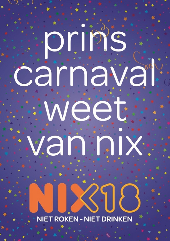 Carnaval staat voor de deur. Dat betekent 3 dagen en nachten volop feesten voor jong en oud. Hoe zorg je ervoor dat jouw kind zich ook tijdens de carnaval aan de NIX afspraak houdt? sameninoostgelre.nl/2020/02/20/een…