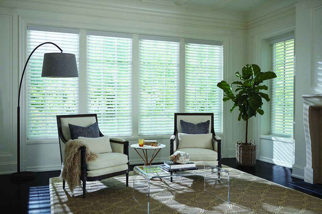 Give your room a well-deserved upgrade. Get faux wood blinds that won't warp, crack, or fade even in your brightest spaces. bit.ly/2NlfbBu