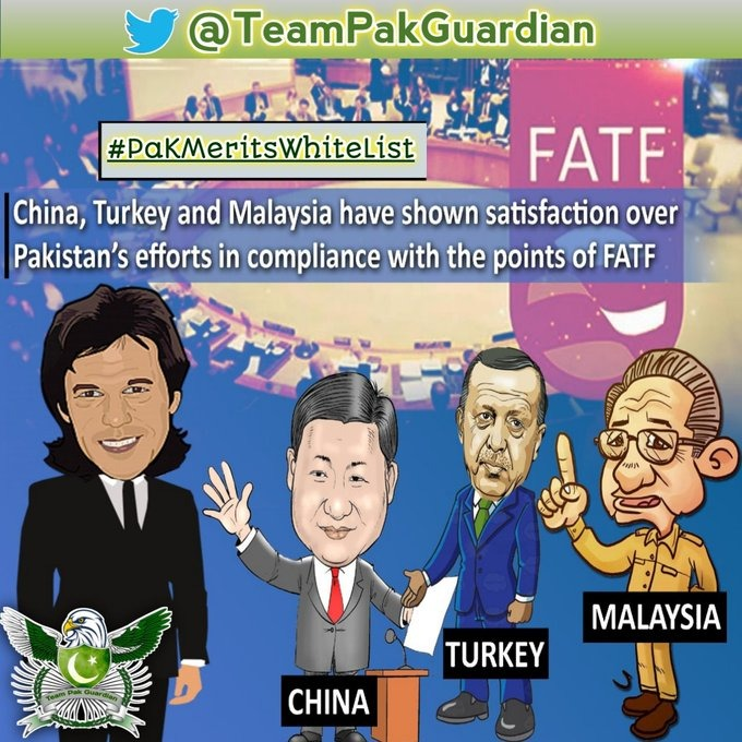 SyedAqibAli_3's tweet photo. an Indian official privy to the development had said . In recent meetings of FATF, Pakistan has got support of Malaysia and Turkey besides China.
#PakMeritsWhiteList
@SyedAqibAli2019 https://t.co/NiswWCcctC