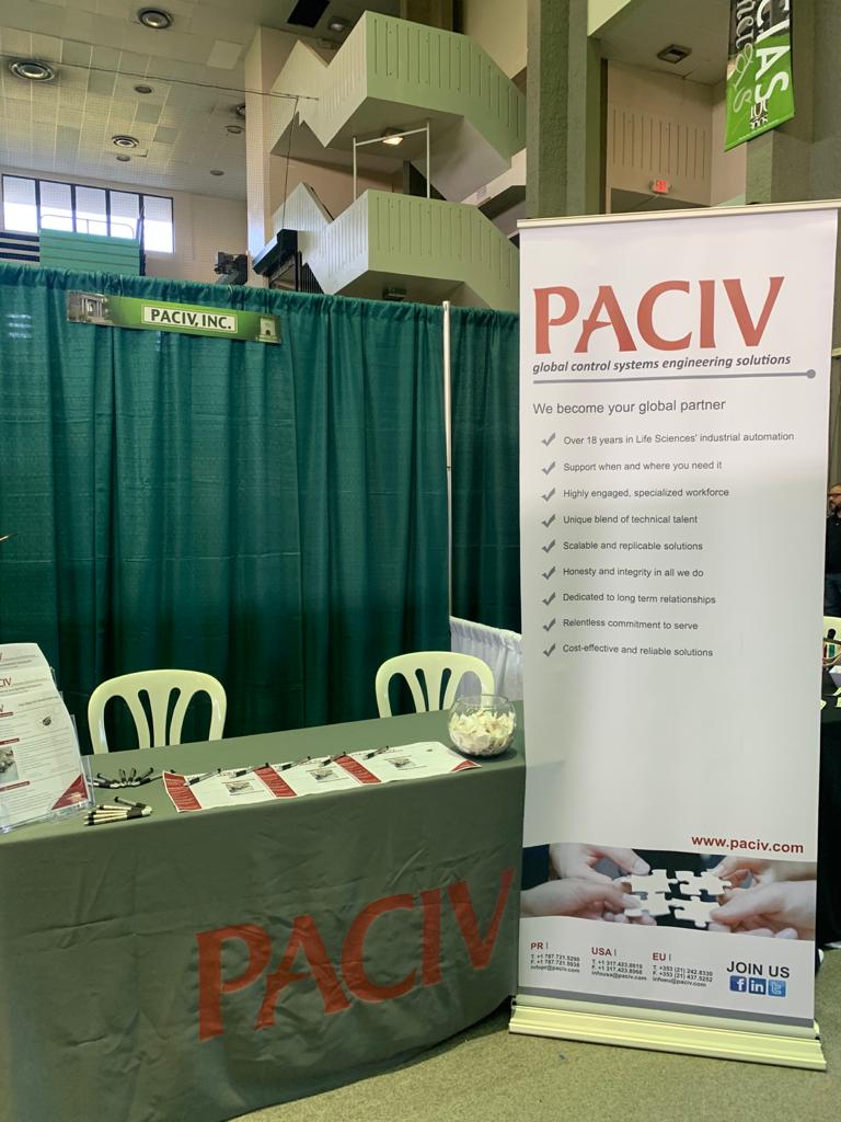 PACIVGroup's tweet image. Setting up the stage for the Job Fair at the UPR Mayaguez Campus. "We are an integral part of the communities we live in." #corevalue6. More to come!