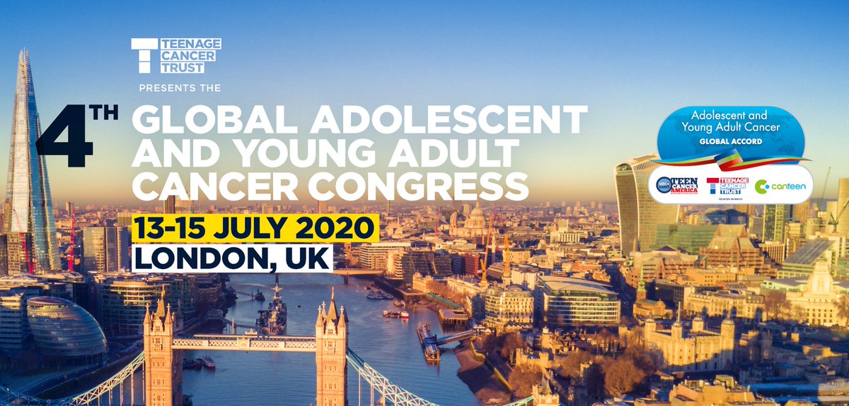 lsoanes's tweet photo. Countdown to the (non extendable) abstract submission date for #AYAglobalcancer has begun - it’s midnight 1st March 2020 ICYMI - all details here https://t.co/6cLViyMcUk @TeenageCancer @CanteenAus @TeenCancerUSA https://t.co/7koNCGWK4t