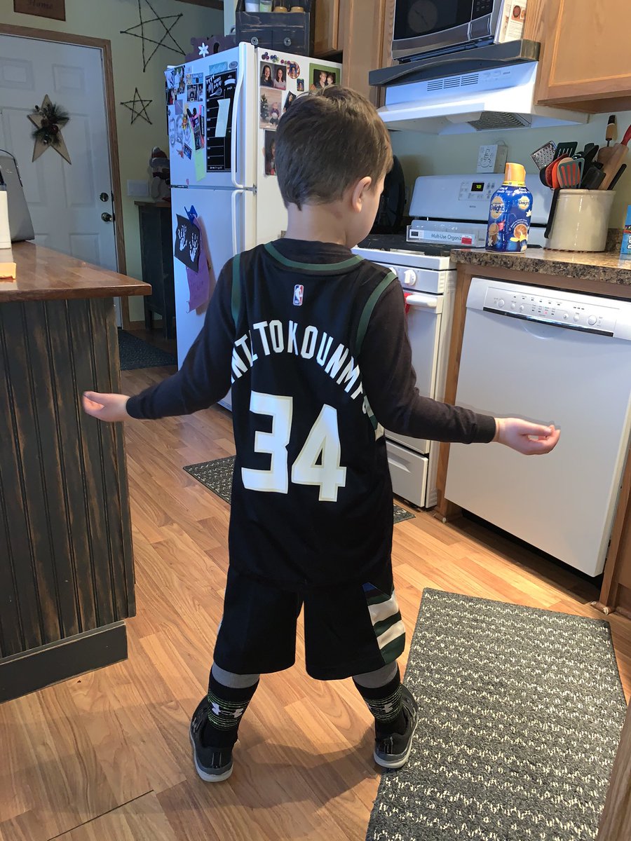 KTimmrn's tweet photo. @Giannis_An34 when it’s sports day in kindergarten you rep one of your favs!  #michaeltimmghiselli #giannisantetokounmpo https://t.co/OGXefYwbuI