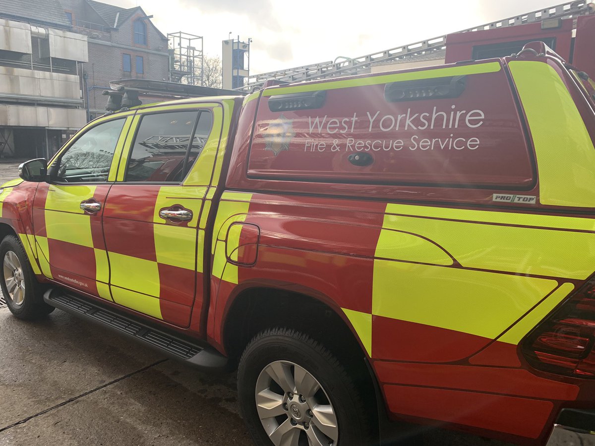 Budget setting meeting of <a href="/WYFRS/">West Yorkshire Fire and Rescue Service</a> Fire Authority today. An opportunity to show elected members the new ALP destined for <a href="/WYFRSBfdTeam/">Bradford District</a> , and the new vehicles for our Watch Managers to support our Command, Leadership and Management project