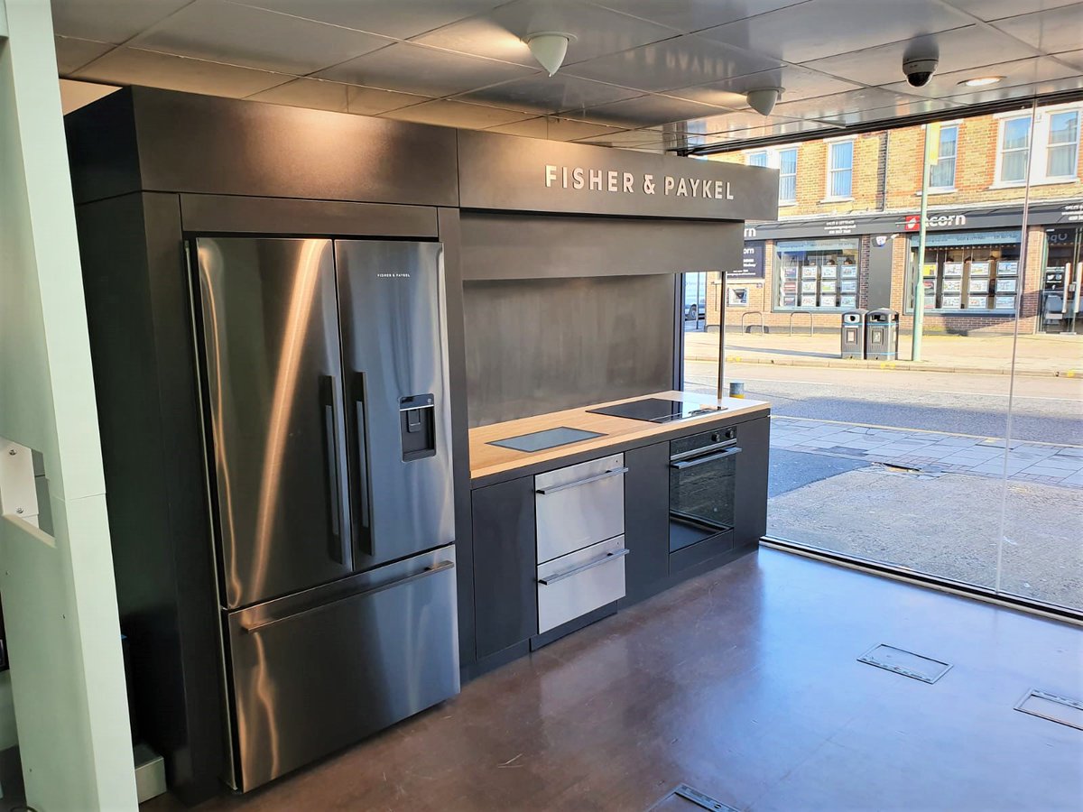 Dynamix_Group_'s tweet photo. A few before and after photos of an in-store display that Dynamix completed for @FisherPaykelUK in @WellingtonsLtd store in London.
#beforeandafter #design #shopfitting #fitout #joinery #manufacturing #instoredisplay #installation #retailinstallation #retail #retaildesign https://t.co/XCr8tt9iYg