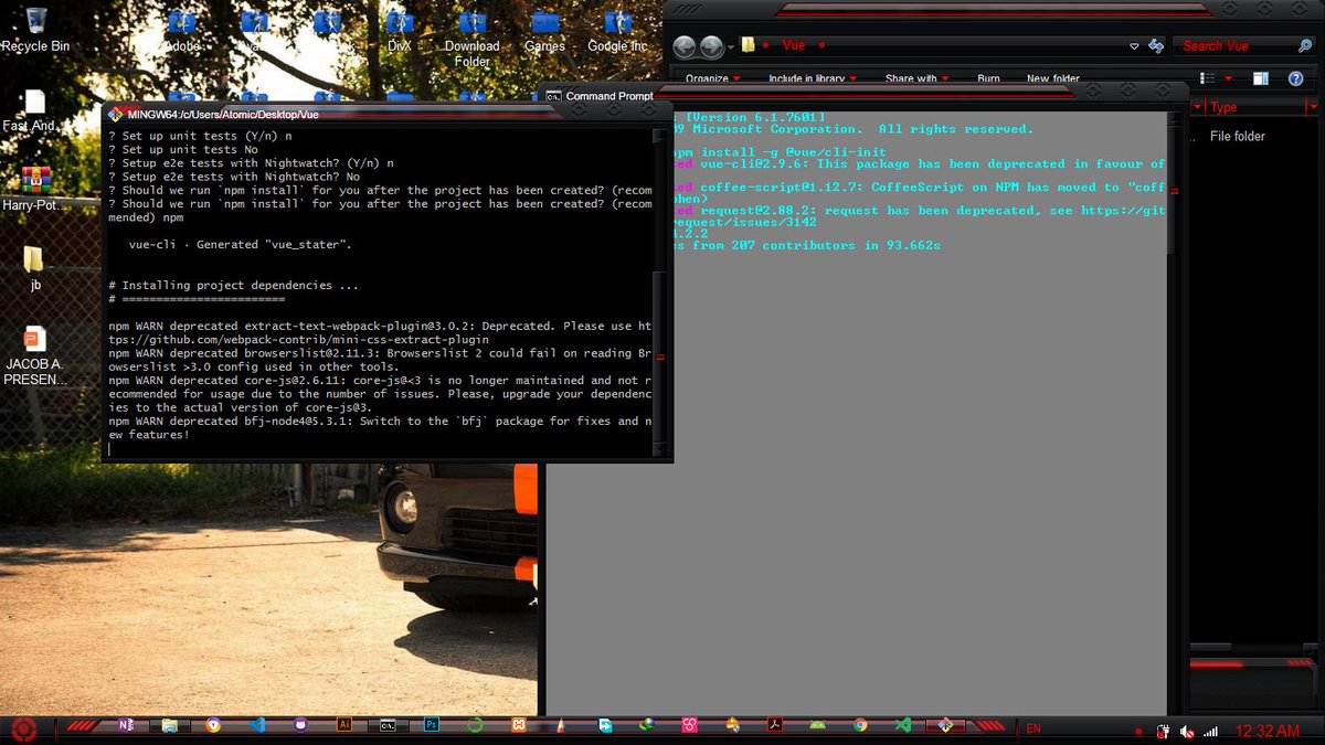 Luximo_'s tweet photo. Day 83: same plans as day 82.
I'm upgrading my IR console via cmd and installing new features pertaining 💎 coding😉☕
#100DaysOfCode
#100DaysOfX
#javascript
#awscertified
#rubyonrails
#RubyConfAU2020 https://t.co/dDfoYJM6uI