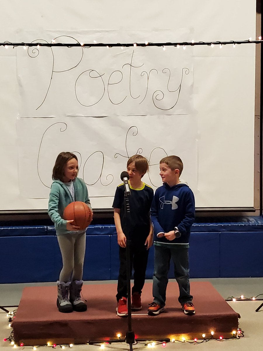 ElkElementary's tweet photo. Keeping the art of poetry alive through Poetry Cafe. #publicschoolproud #poetrymustbeheard https://t.co/HSHC6NwQCC