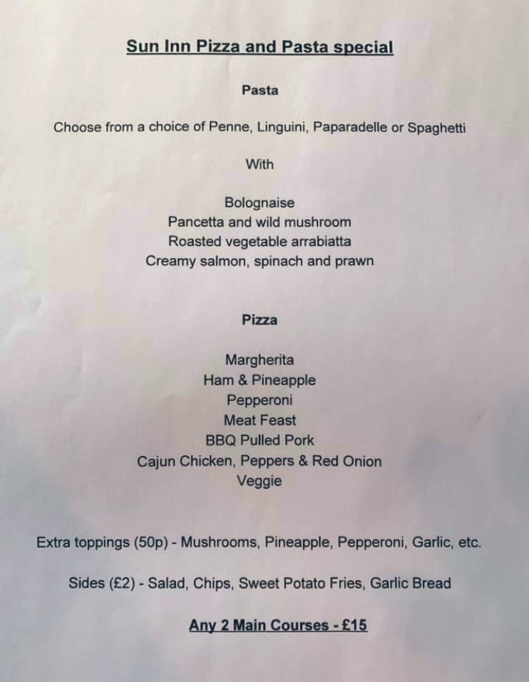 _thesuninn's tweet photo. This weekend’s menu 🍕🍝 https://t.co/8PJwl7VRFa