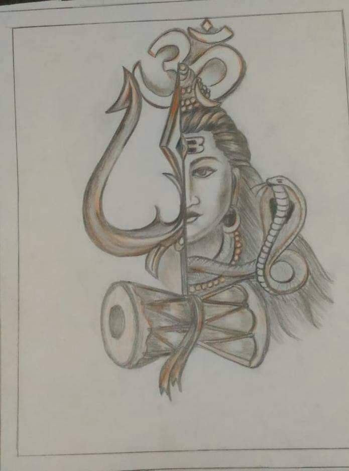 ମୋ ବଡ଼ ଭଉଣୀ ଆଙ୍କିଛନ୍ତି।