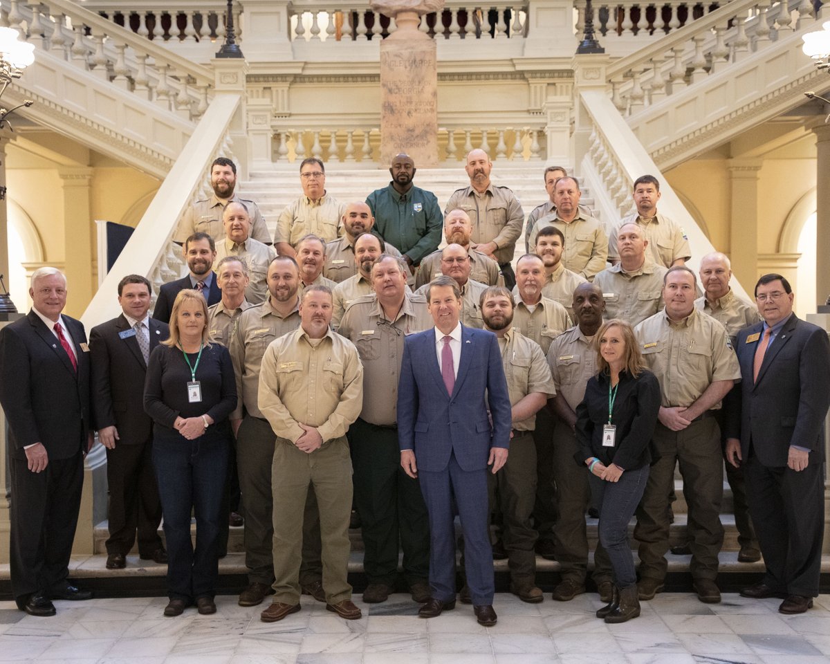GaTrees's tweet photo. Thanks to @Harper4Georgia, @LynnSmithGA and @GovKemp for recognizing our Northern Unit of the Year (Chattahoochee/Marion), Southern Unit of the Year (Baker/Mitchell), Protection Dept Area of the Year (Area 4) and Management Dept Region of the Year (Region 2) yesterday! https://t.co/mj5Jwqhk8J