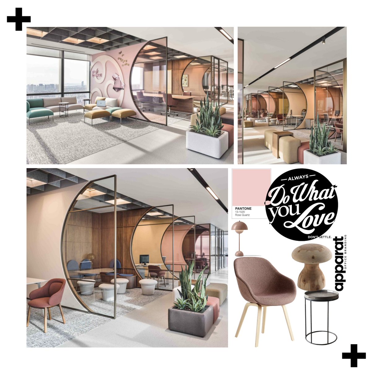 apparat_cool's tweet photo. Mêler gourmandise et office branding réussi, un pari relevé grâce au Pantone #rosequartz 🎨 #sticker #apparat #officebranding
Blog : https://t.co/wcH5NSofl1 https://t.co/9wOhMHTY0V