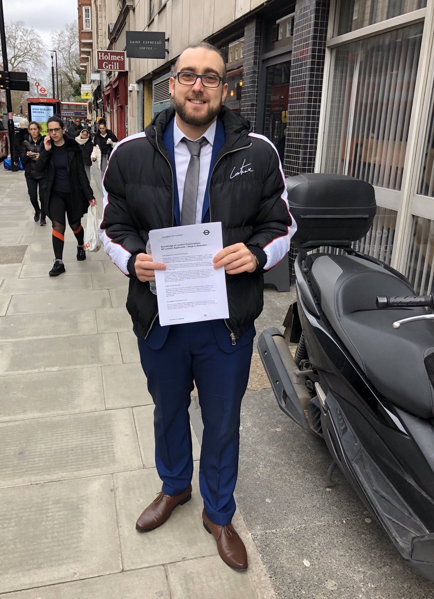WizAnn's tweet photo. Well done Tom who got his req today with Mr Hall 🍻
#wizann #req #theknowledge #greenbadge #twentyfourseven #jobfreedom https://t.co/VgwWVx0Xr9