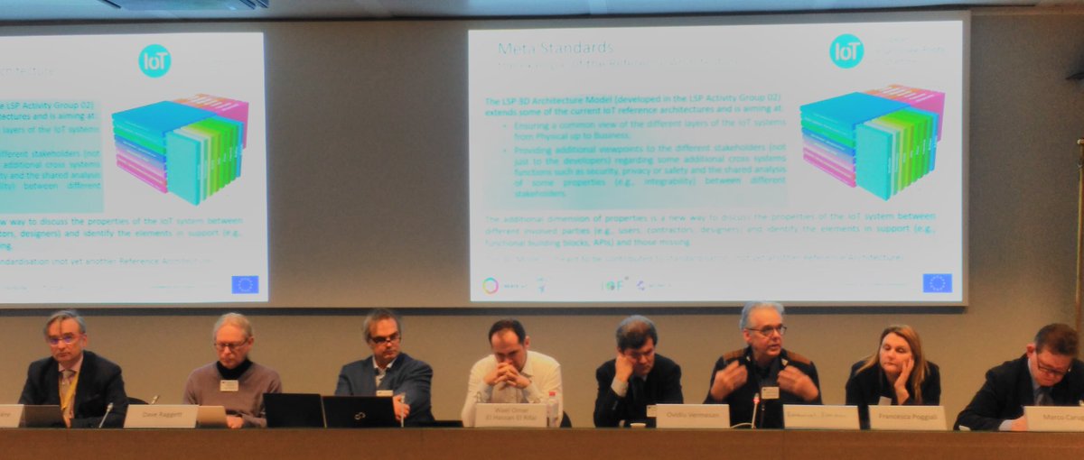 CreateIoT_eu's tweet photo. Emmanuel Darmois @ETSI_STANDARDS the challenge of the large set of existing standards urge for a strong collaboration of all actors .Enlarge and boost the community has been a great success of #CREATEIoT together with @EU_Commission @AIOTI_EU #IoTLSP https://t.co/lYcl1HcUc9
