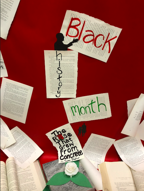 MrsFrench_GMS's tweet photo. So proud of our students! The door decorating contest was perfect for bringing the students in 111/113 together! #Teamworkmakesthedreamwork #BlackHistoryMonth2020 #RangerPride @gms_mrsb  Thank you for your inspiration @JasonReynolds83 @angiecthomas https://t.co/KT0ag0CduM