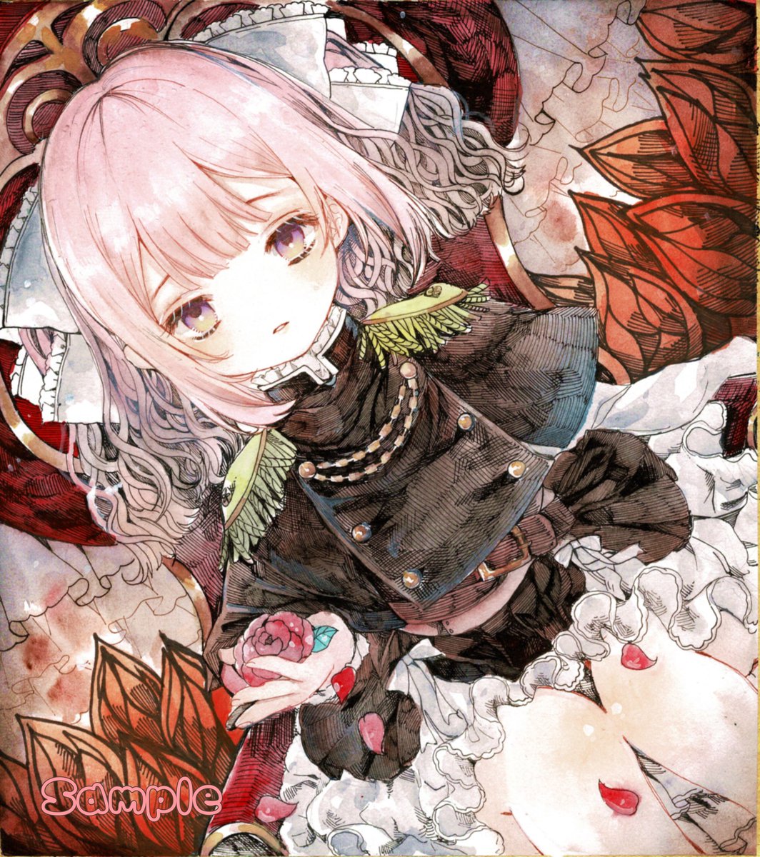 アナログイラスト 水彩イラスト 桃髪の少女完成しました W ボブ もんじ お仕事募集中のイラスト アナログイラスト 水彩イラスト 桃髪の少女完成しました W ボブ もんじ お仕事募集中のイラスト