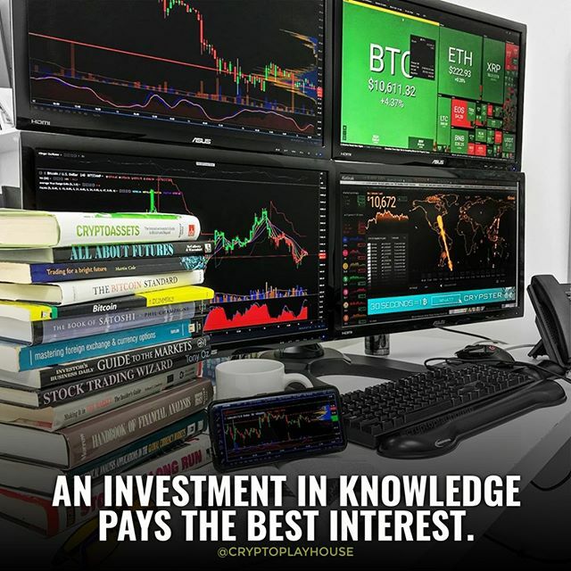 CryptoPlayhouse's tweet photo. Learning is a one way street to success! Tag someone who needs this! ππ
-
π See bio for brand ambassadorship opportunities in 2020!
-
-
-
#books #cryptocurrency #bitcoin #bookstagrammer #stocks #satoshi #tradingcomputer #trader #markets #finance #trading #btc https://t.co/jUs2aYSdEg