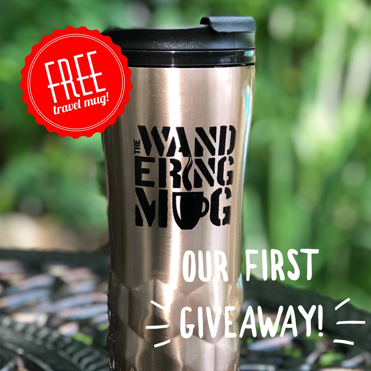 thewanderingmug's tweet photo. Get a free travel mug by helping us on social media! Through the end of Feb just follow us, like & share a post & you’ll be entered into a drawing. Thanks for telling your friends about us! #freetravelmug #swagpromo #tgif #coffeealldayeveryday https://t.co/OMyQ9MH2Ff