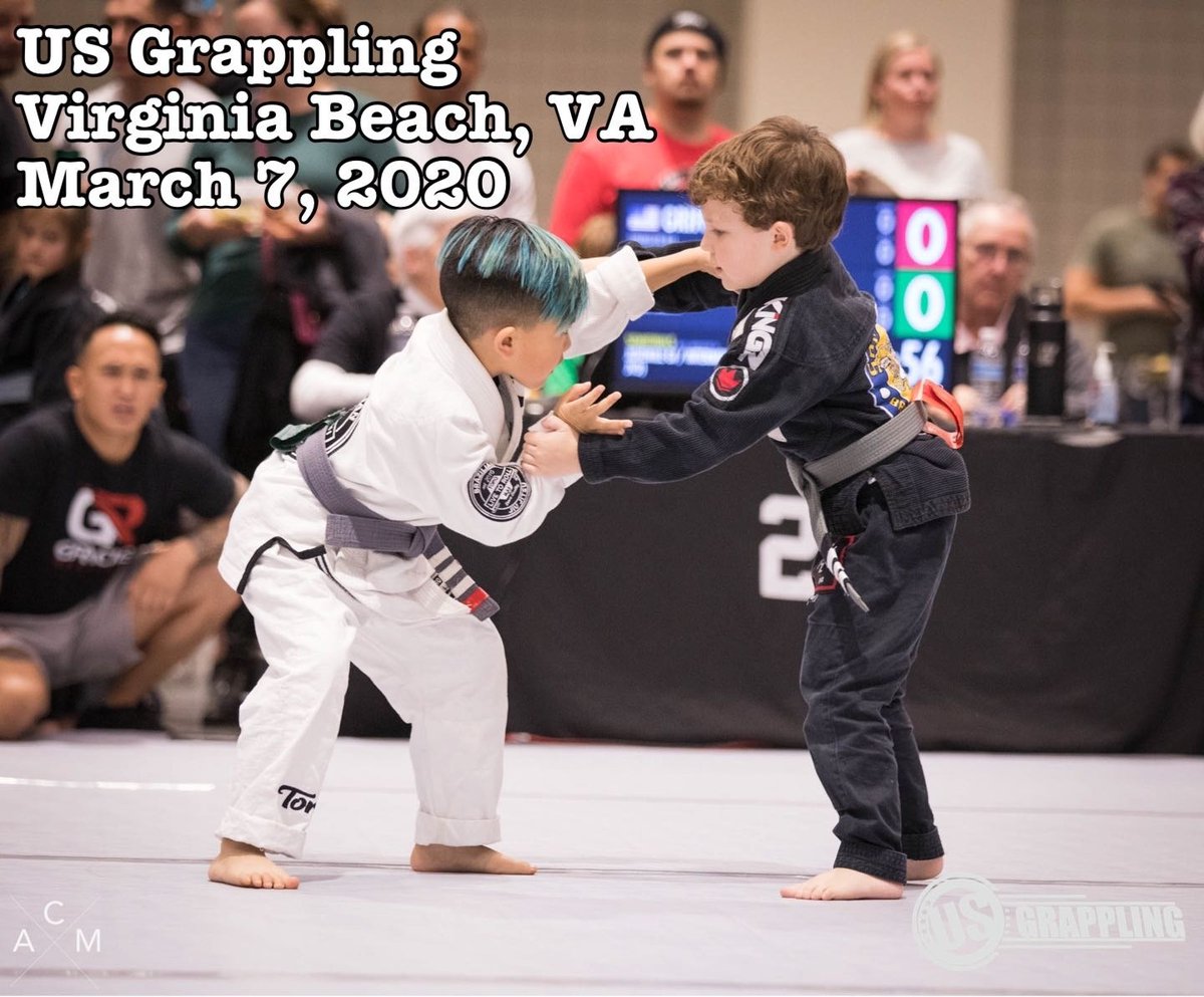 USGrappling's tweet photo. Today (Feb 21) is the last day of Early Registration for March 7 in Virginia Beach. Register on https://t.co/z127kgLN6P by midnight to save money. https://t.co/o8BpQ0f1SY