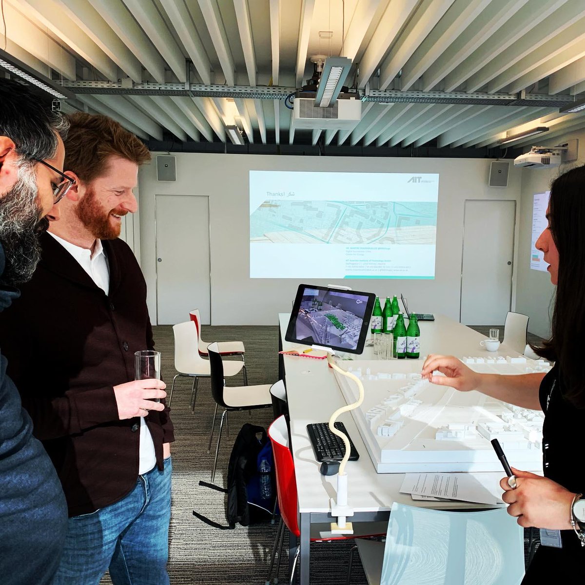 garage_atlas's tweet photo. We are creating an XR partnership with Austria’s largest Research and Technology Organisation, @AITtomorrow2day in the matter of Smart Cities. We will establish a Smart City Lab in Istanbul, very soon. https://t.co/j6yeFzo7IY