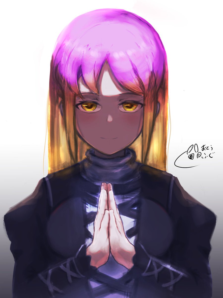 リクエストより 聖白蓮 おとうふぐのイラスト