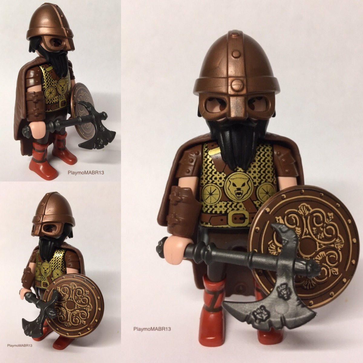 PMabr13's tweet photo. #custom #100% #playmobil #vikingo #barbaro #germano #hombredelnorte #teuton #germania https://t.co/OKFV5cAxkk
