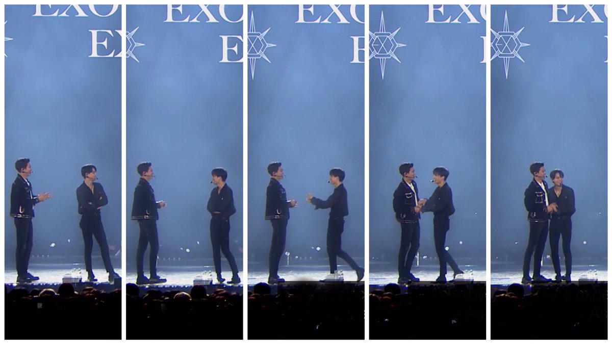 i love how jongin turned and seek for chanyeol 🥺🥺🥺🥺🥺🥺