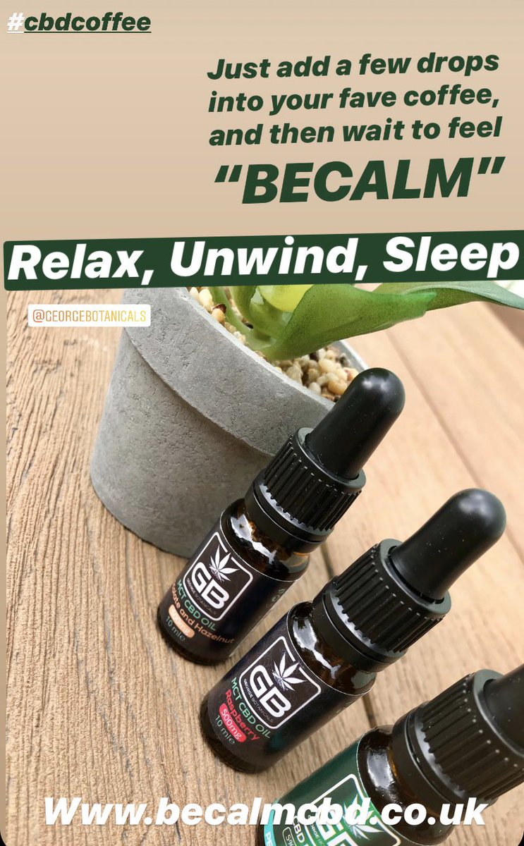 BecalmCbd's tweet photo. Did you know taking CBD, has never been easier ❓

This premium Uk made MCT Oil by @Georgebotanical is perfect for adding to your favourite “Food or Beverage” 

Did someone say ☕️ time! 

https://t.co/nyKZe5mdt8 

#britishcbd #trustedcbd #cbdlab #torbaycbd @cbd_lab 💚✅🌟 https://t.co/tNKWXG1CIW