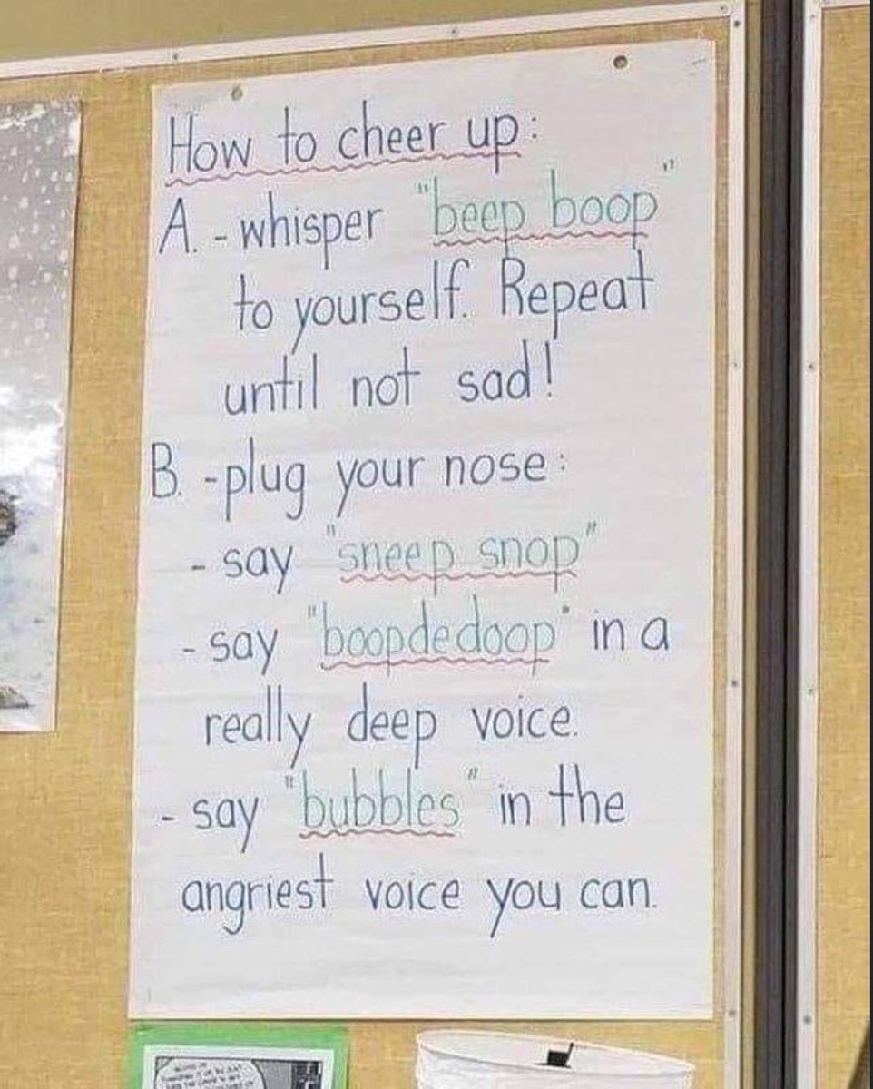 Ha ha ha ha love this! 
And it works....BUBBLES!!! 😡🤬🤣😂🤣
Have a fabulous Friday everyone ❤️😘💕
Jo xxx