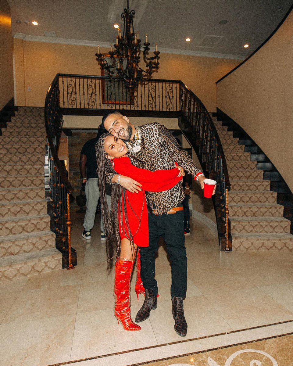 Agnez Mo with French Montana