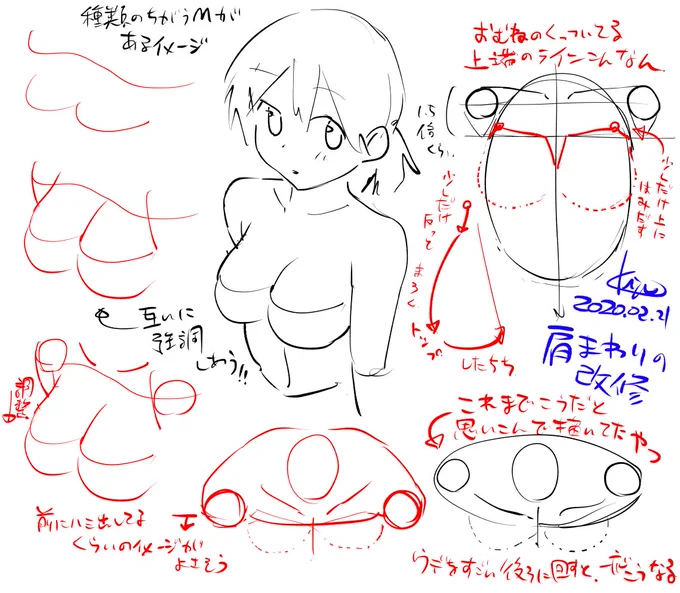 肩周りのメモ 