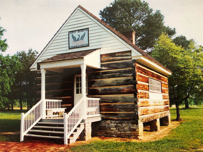 CherokeePhoenix's tweet photo. The birth of Native American journalism happened on Feb. 21, 1828, near the junction of the Coosawattee and Conasauga rivers in what is now the northwestern portion of Georgia. https://t.co/PMJKRM0uQ7 https://t.co/pTLYWuLDCV