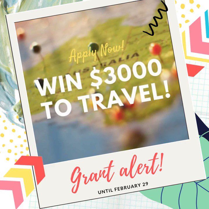 TravelAccessPro's tweet photo. Only a little more time to apply for our grant - let us support your travel dreams with one of ten $3000 grants! Go see what past recipients have done after winning. #traveltribe #TravelAndMore #GiveawayLOVE https://t.co/mZ4uIU3pAJ https://t.co/K8NZRici3B