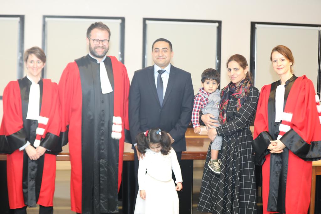 SaulnierCassia's tweet photo. Sadia Khattak est depuis hier docteur en droit de @uvsq @UnivParisSaclay @VIP_UVSQ @UVSQ_Research @UVSQFacDSP pour sa thèse "The EU's external relations : example of EU and Pakistan". Une grande joie et fierté pour la directrice de la thèse. https://t.co/wevytznU0V